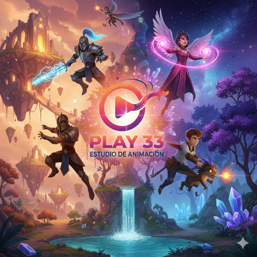 Logo de PLAY 33 Estudio de Animación